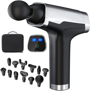 
                  
                    Percussion Muscle Massage Gun with 3000mAh & 12 Attachments
                  
                